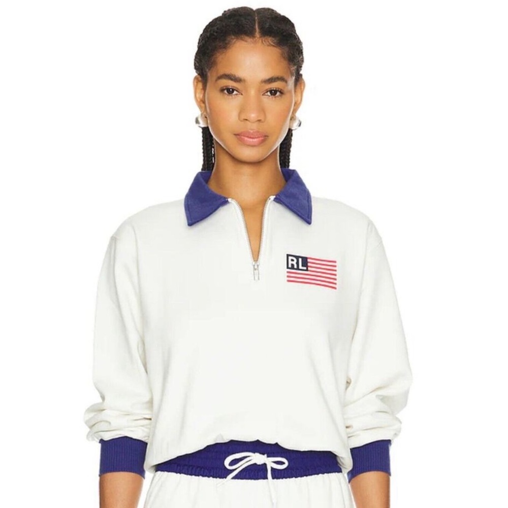 Polo Ralph Lauren Sweater Womens Quarter Zip Size XL